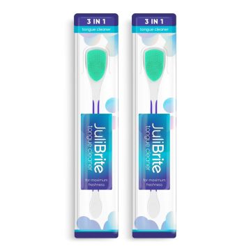 Julibrite Tongreiniger 2-pack Groen