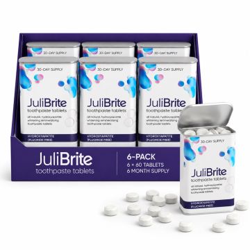 Julibrite Tandpasta Tabletten (6-pack)