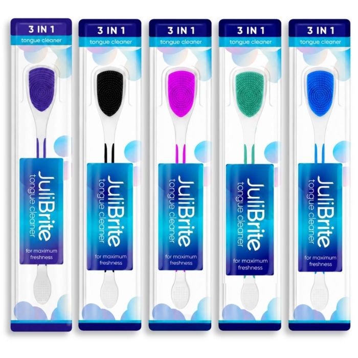 JuliBrite® 3-in-1 tongreiniger 5-pack